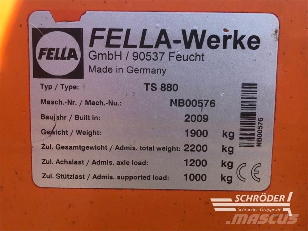 Fella TS 880 ウィンドローア/レーキ