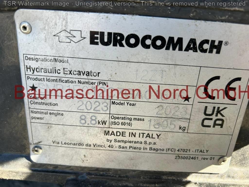 Eurocomach 12ZT -Demo- ミニ油圧ショベル 7t以下（ミニユンボ・ミニディガー）