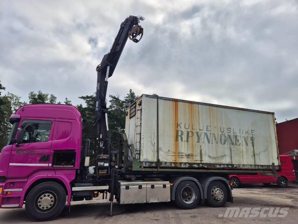 Scania R 410 クレーントラック、ユニック車