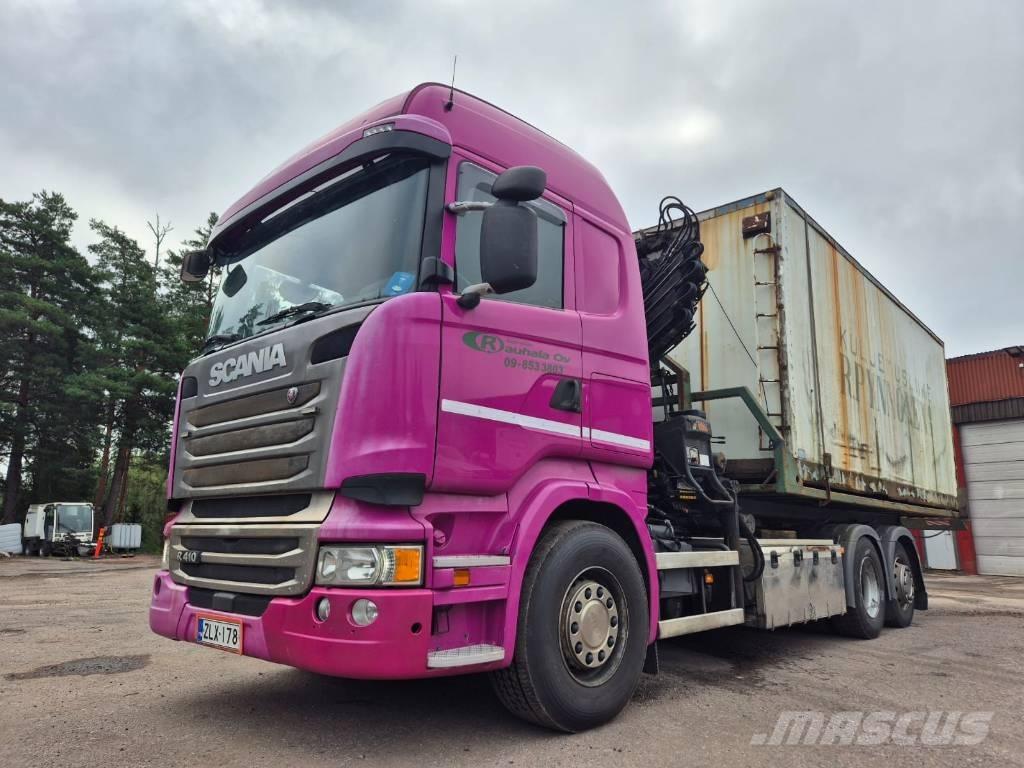 Scania R 410 クレーントラック、ユニック車