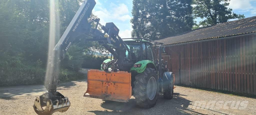 Deutz Agrotron 6155 林業トラクター