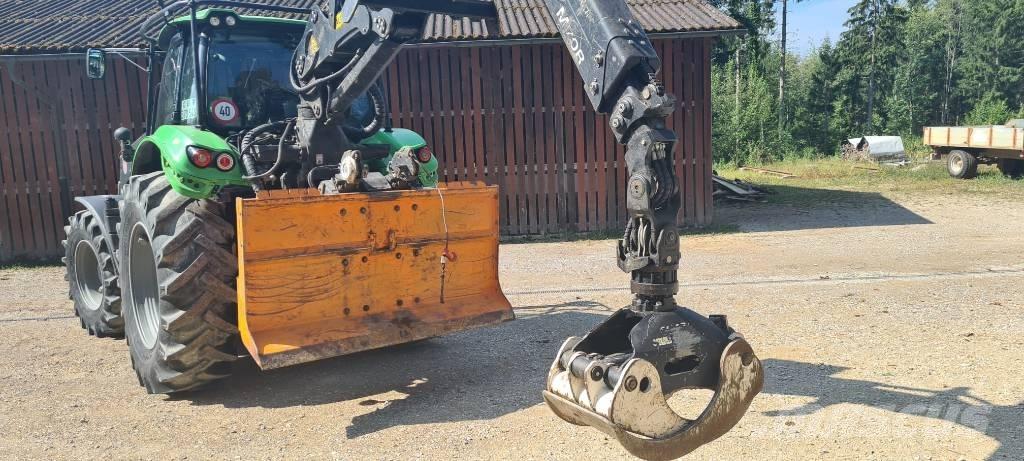 Deutz Agrotron 6155 林業トラクター