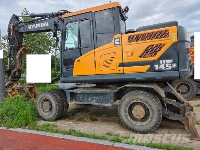Hyundai HW 145 ホイール式油圧ショベル（パワーショベル・ユンボ・バックホー）