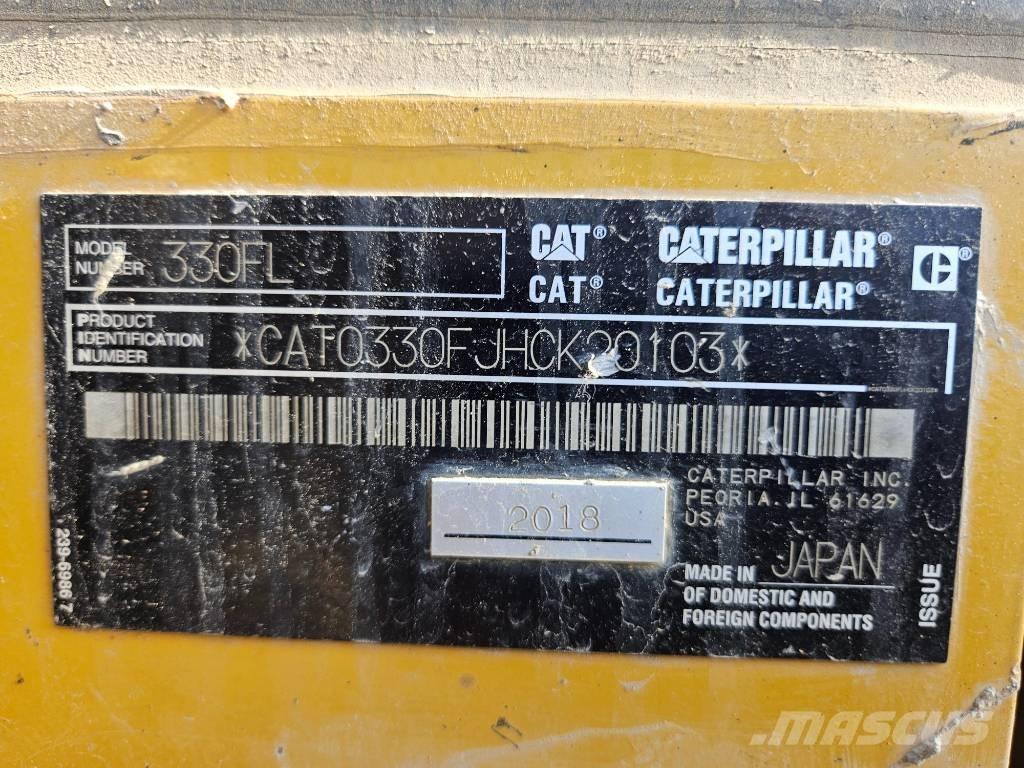CAT 330FL 大型油圧ショベル12t以上（パワーショベル・ユンボ）