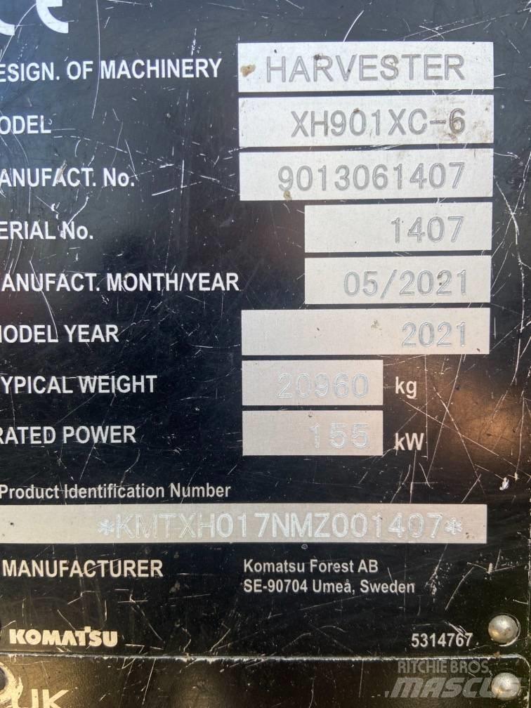 Komatsu 901XC ハーベスター