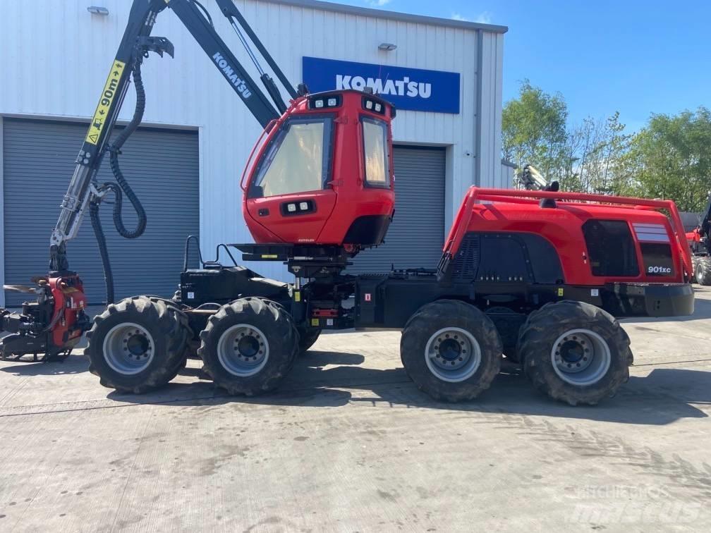 Komatsu 901XC ハーベスター
