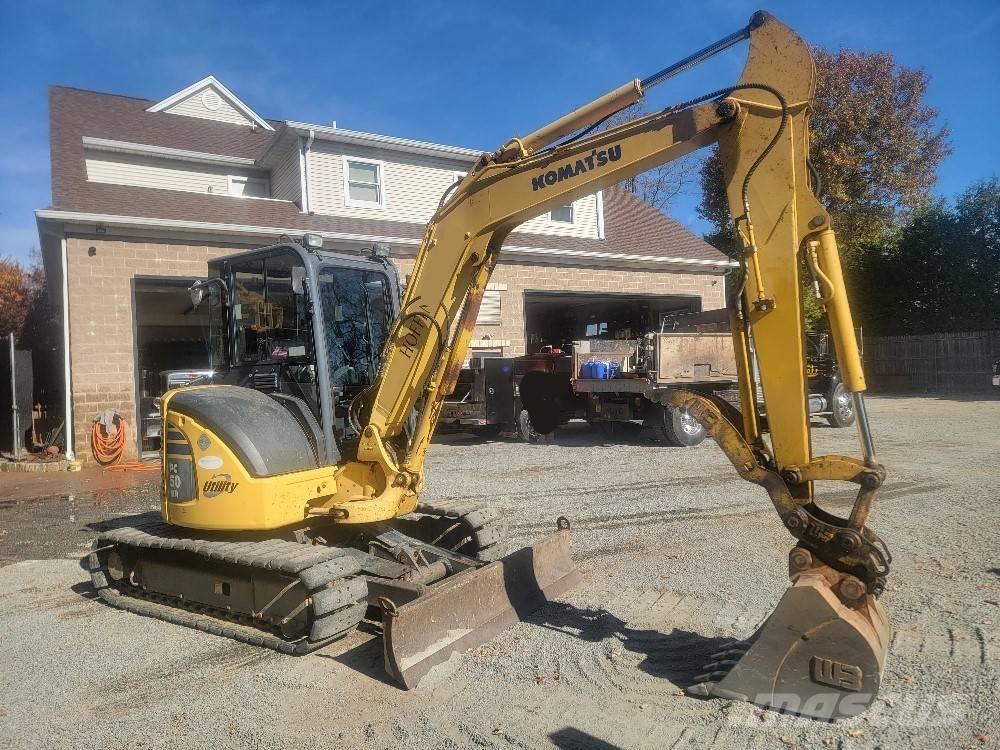 Komatsu PC 50 MR ミニ油圧ショベル 7t以下（ミニユンボ・ミニディガー）