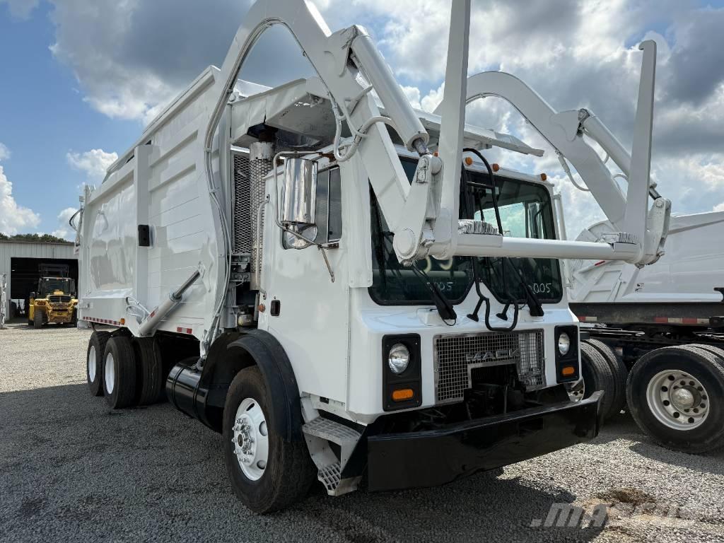 Mack MR600 塵芥車、パッカー車