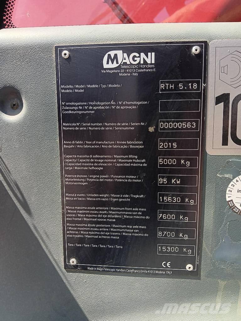 Magni RTH5.18 テレスコーピックハンドラー