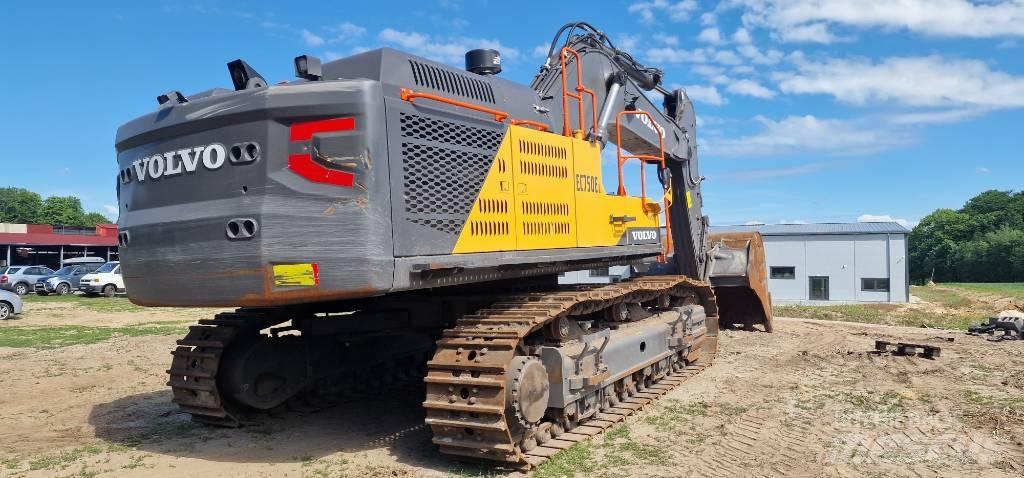 Volvo EC 750 E 大型油圧ショベル12t以上（パワーショベル・ユンボ）