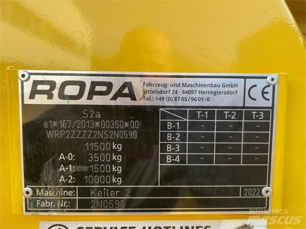 Ropa KEILER 2 ジャガイモ収穫機・掘取機