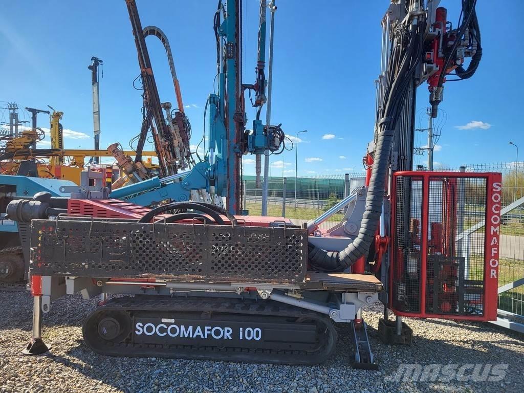  Socomafor 100 クローラドリル