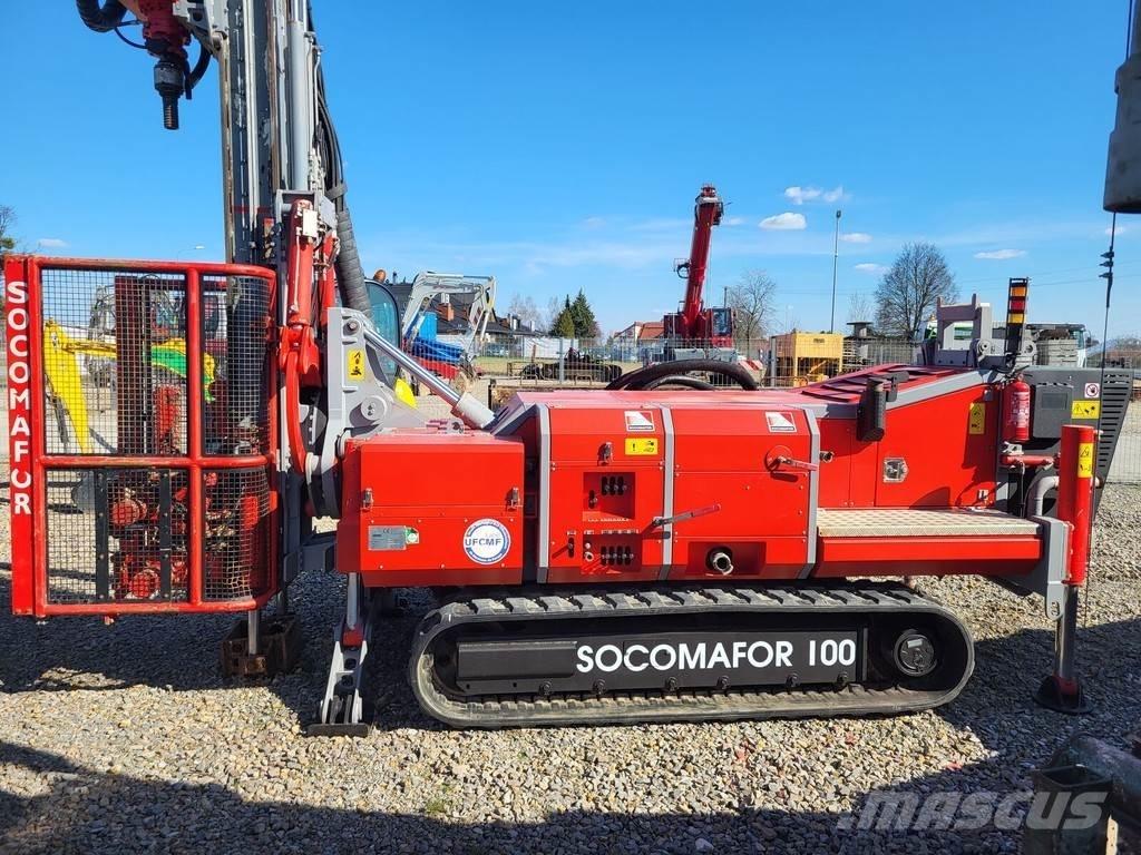  Socomafor 100 クローラドリル