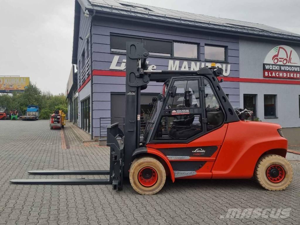 Linde H80T-03/1100 LPGフォークリフト
