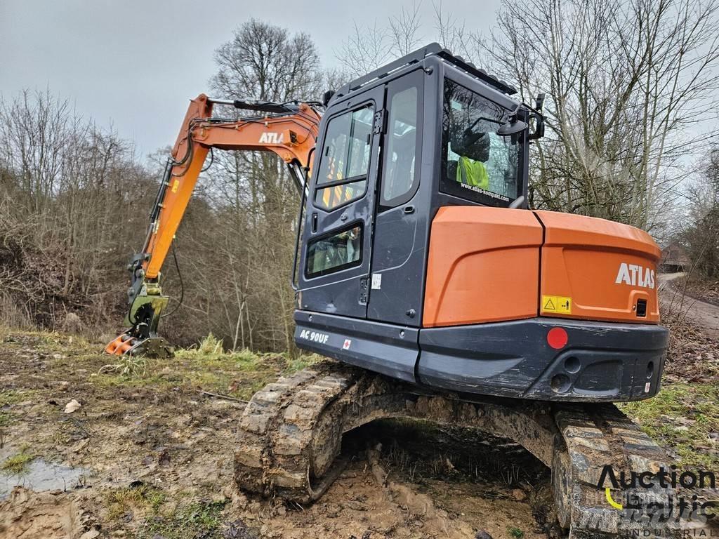 Atlas AC90UF 中型油圧ショベル 7ｔ-12ｔ（ユンボ・パワーショベル・バックホー）