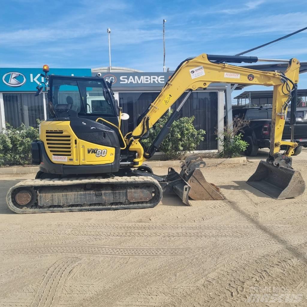 Yanmar Vio 80-1A 中型油圧ショベル 7ｔ-12ｔ（ユンボ・パワーショベル・バックホー）
