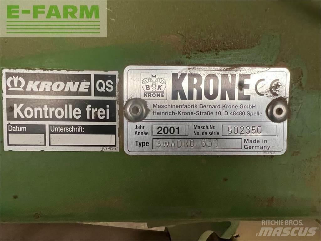 Krone Swadro 651 ウィンドローア/レーキ