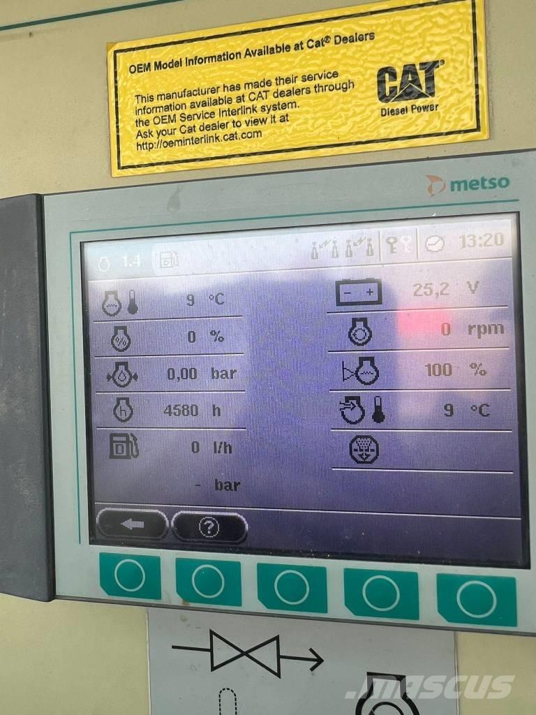 Metso ST4.8 自走式スクリーン