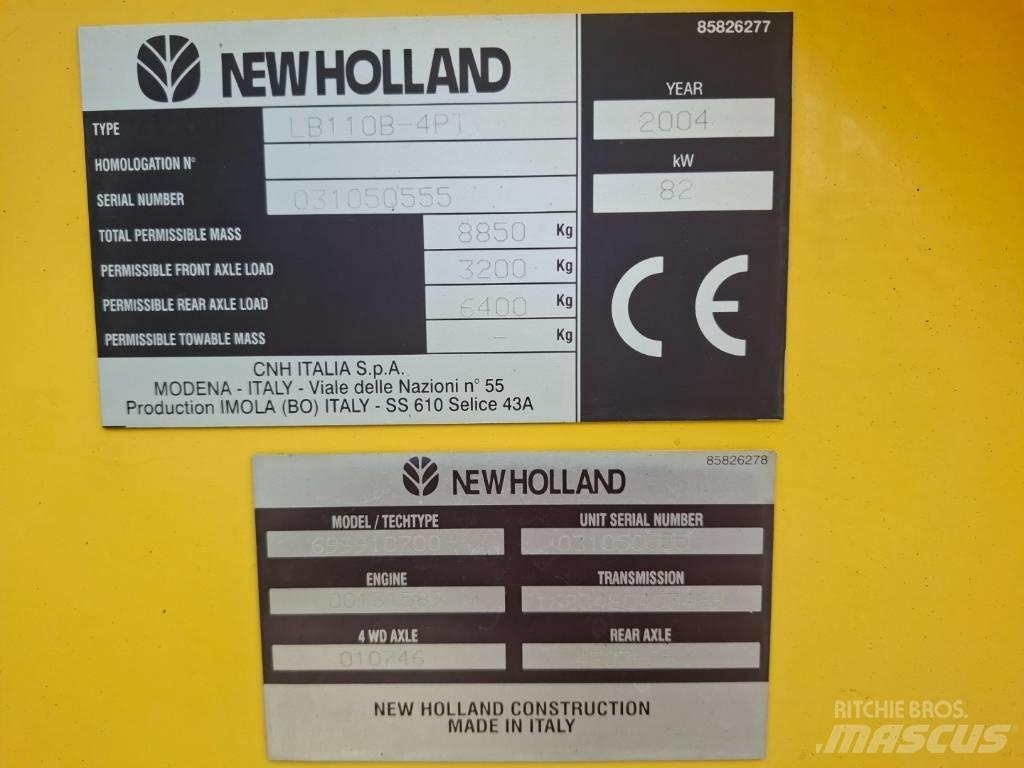 New Holland LB 110 B バックホーローダー