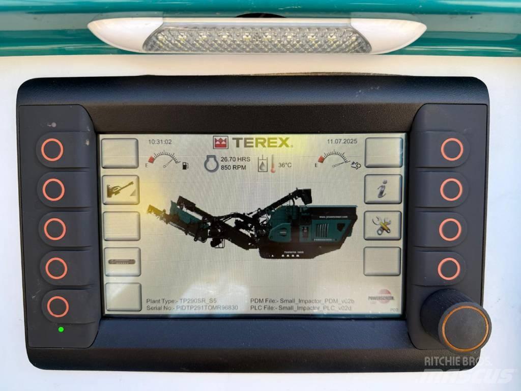 Powersceen TP290SR 自走式クラッシャー
