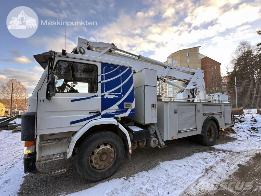 Scania P 92 M クレーントラック、ユニック車
