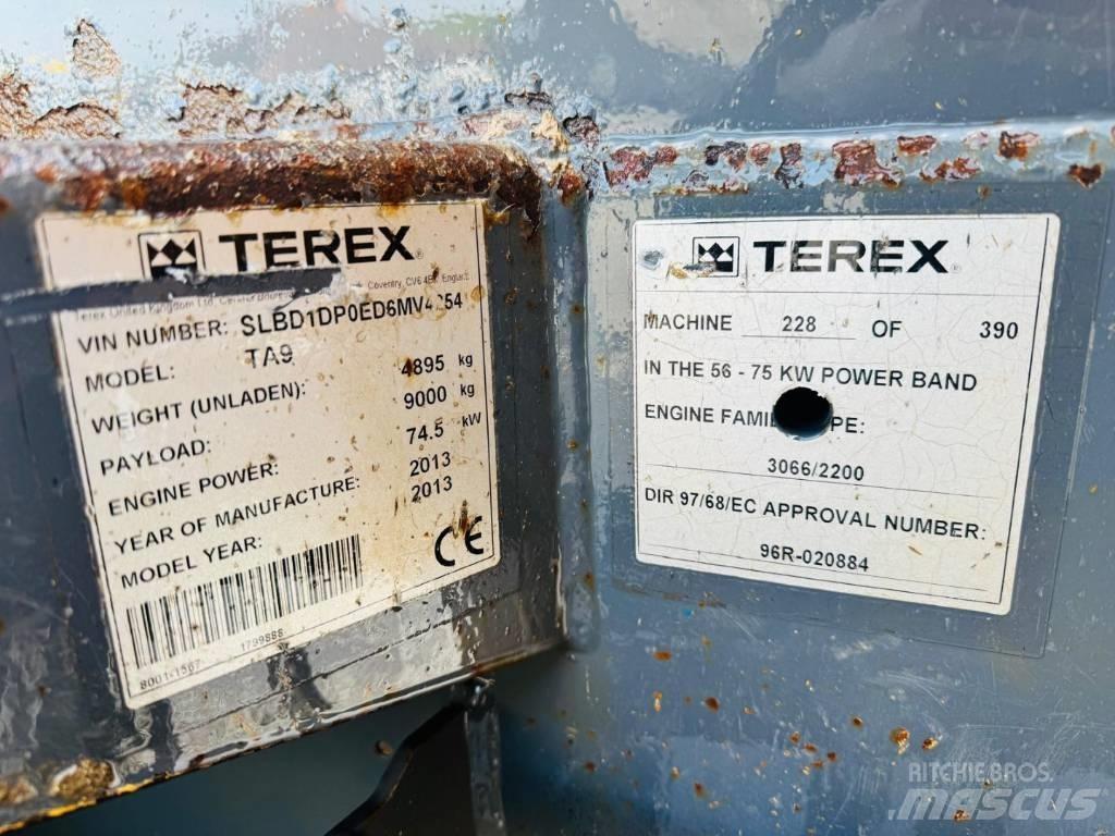 Terex TA9 サイト　ダンプ