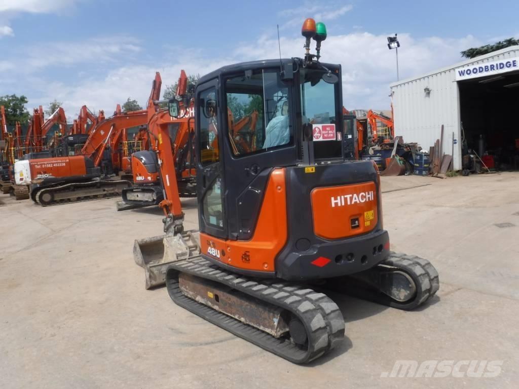 Hitachi ZX 48 U-6 ミニ油圧ショベル 7t以下（ミニユンボ・ミニディガー）