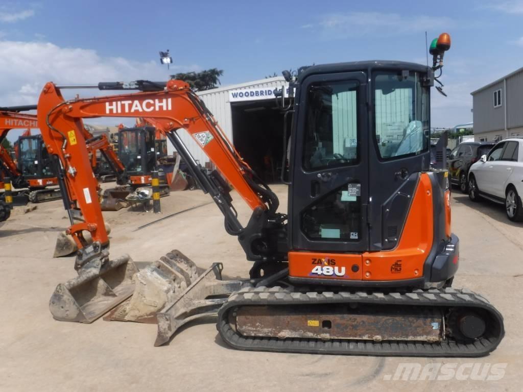Hitachi ZX 48 U-6 ミニ油圧ショベル 7t以下（ミニユンボ・ミニディガー）