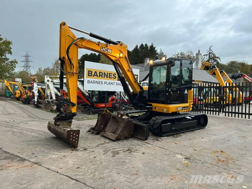 JCB 85 Z-1 中型油圧ショベル 7ｔ-12ｔ（ユンボ・パワーショベル・バックホー）