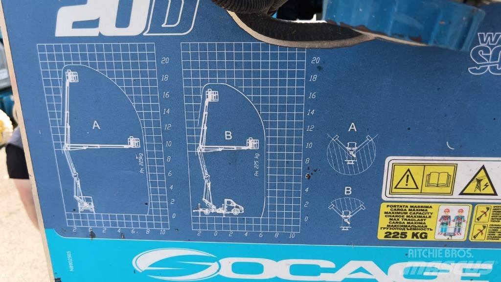 Socage 20d トラック高所作業車