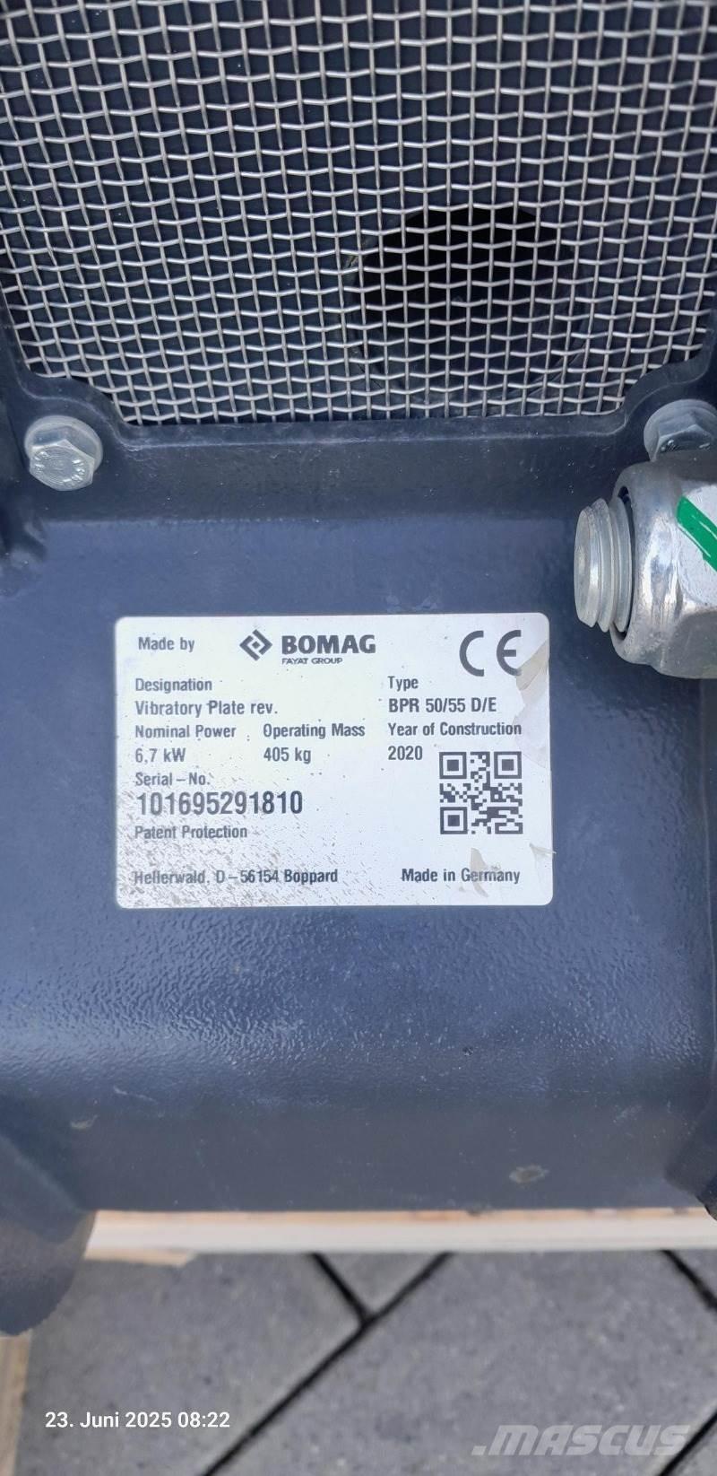 Bomag BPR 50/55 DE プレートコンパクター
