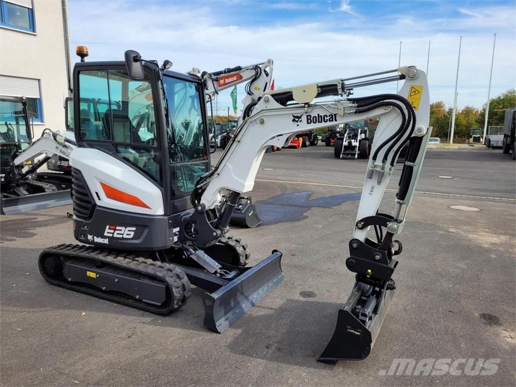 Bobcat E 26 ミニ油圧ショベル 7t以下（ミニユンボ・ミニディガー）