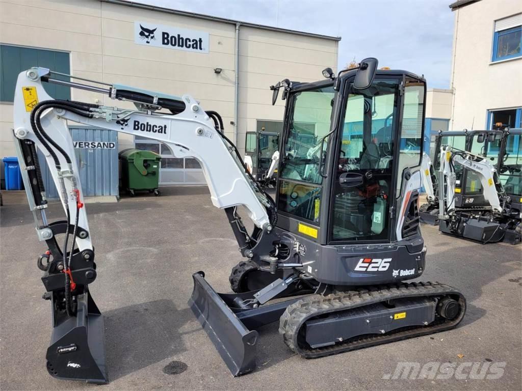 Bobcat E 26 ミニ油圧ショベル 7t以下（ミニユンボ・ミニディガー）