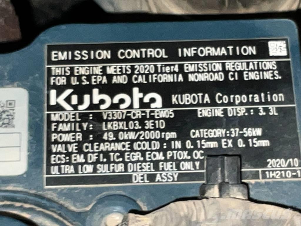 Kubota KX 080-4 A 2 中型油圧ショベル 7ｔ-12ｔ（ユンボ・パワーショベル・バックホー）