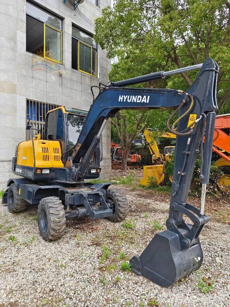 Hyundai R 60W ホイール式油圧ショベル（パワーショベル・ユンボ・バックホー）