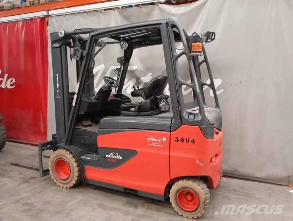 Linde E 30 バッテリーフォークリフト