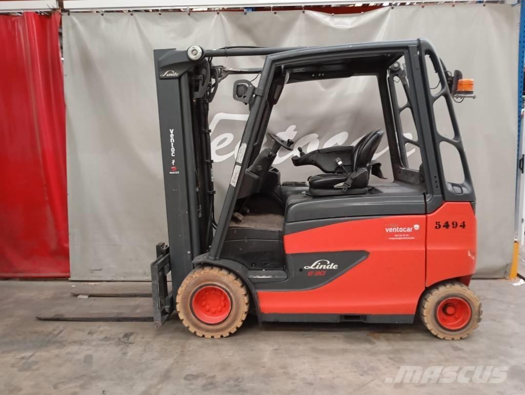 Linde E 30 バッテリーフォークリフト