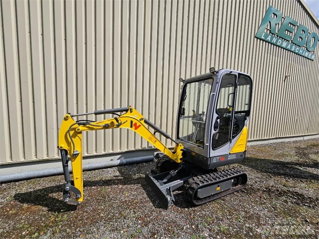 Wacker ET 16 ミニ油圧ショベル 7t以下（ミニユンボ・ミニディガー）