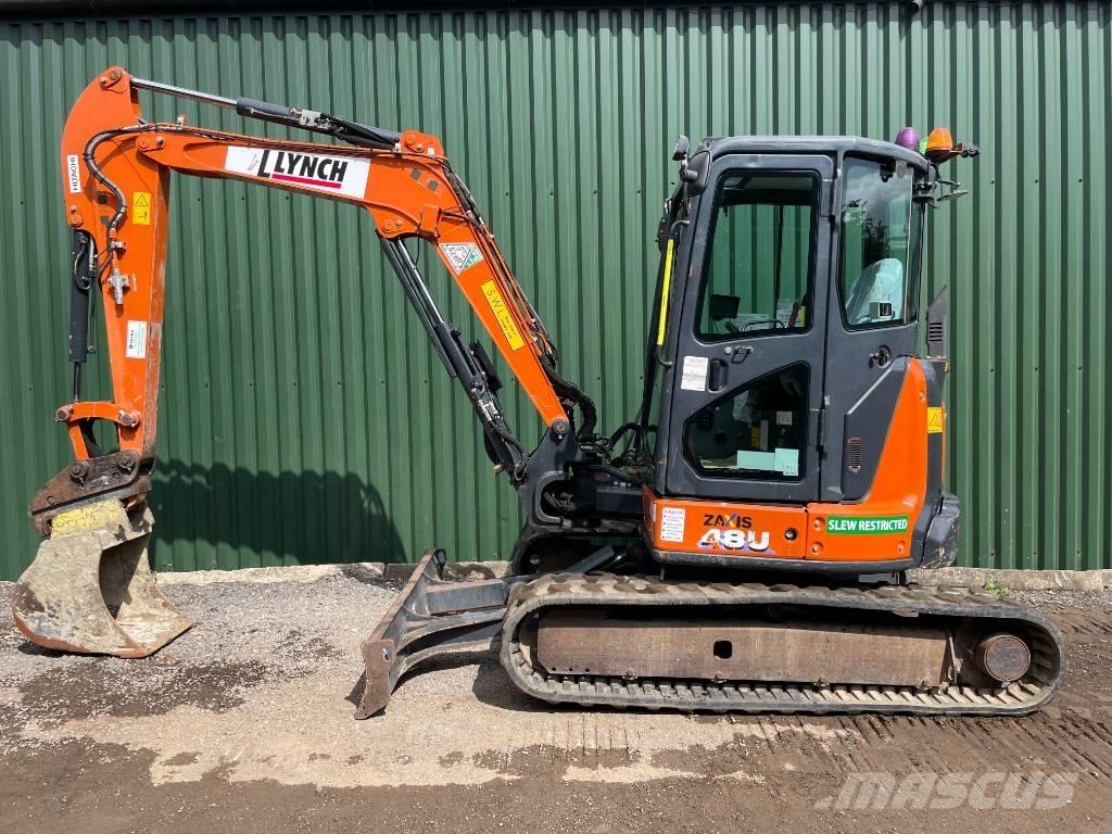 Hitachi ZX 48 U-6 ミニ油圧ショベル 7t以下（ミニユンボ・ミニディガー）