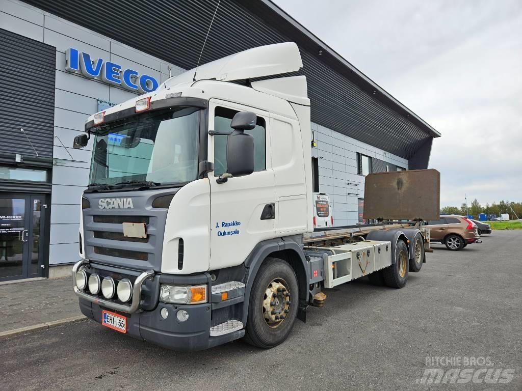 Scania G420 6x2*4 コンテナ、海コン車