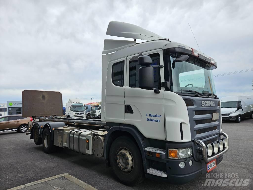 Scania G420 6x2*4 コンテナ、海コン車