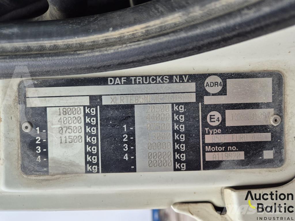 DAF FTCF85.410T 中古トラクターヘッド | トレーラーヘッド