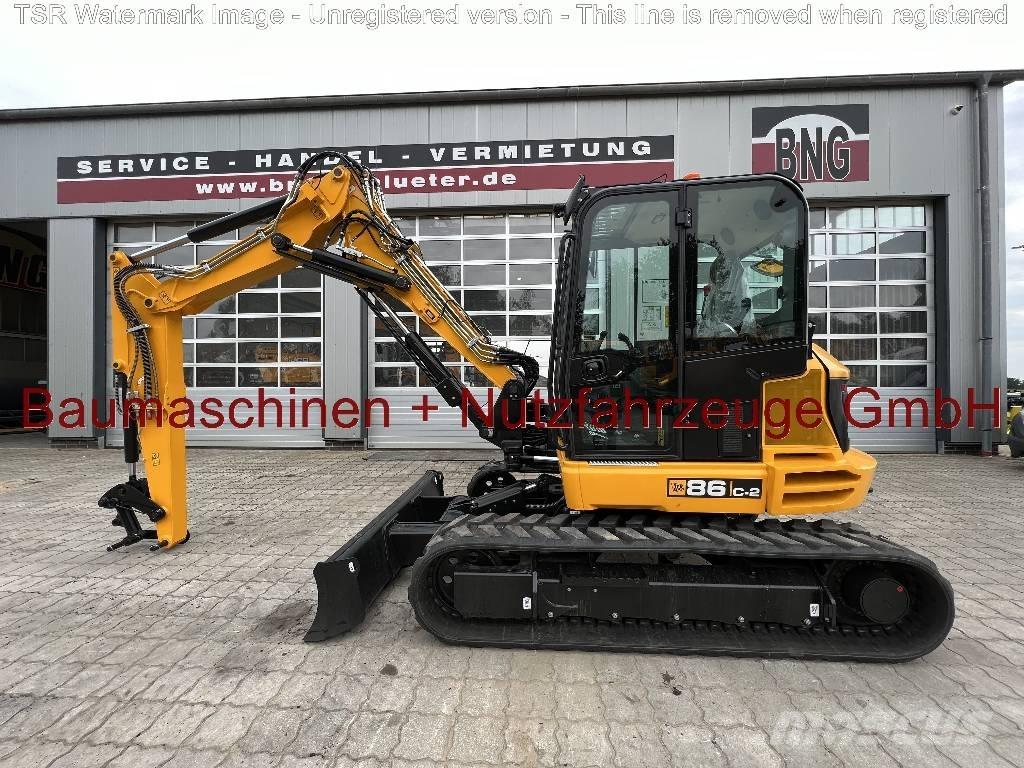 JCB 86C-2 TAB -Demo- 中型油圧ショベル 7ｔ-12ｔ（ユンボ・パワーショベル・バックホー）