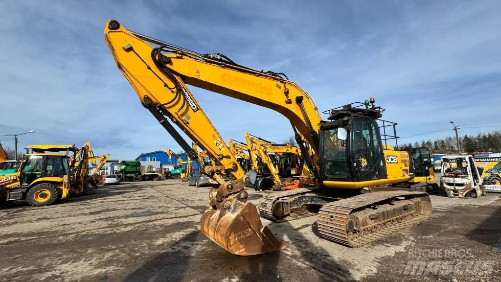 JCB JS 220 LC 大型油圧ショベル12t以上（パワーショベル・ユンボ）