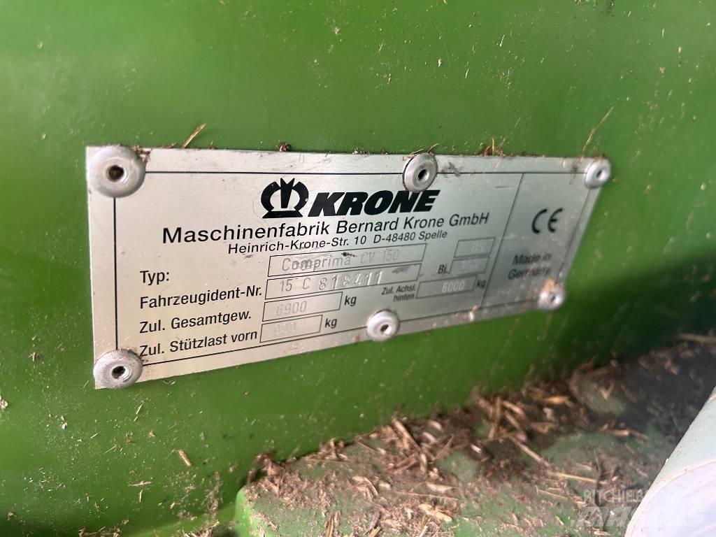 Krone CV150XC ラウンドベーラー