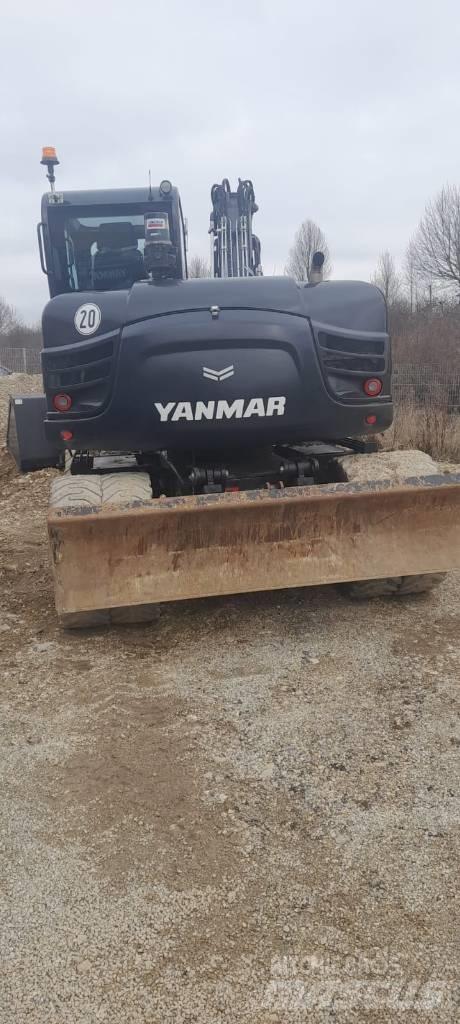 Yanmar B 110 W ホイール式油圧ショベル（パワーショベル・ユンボ・バックホー）