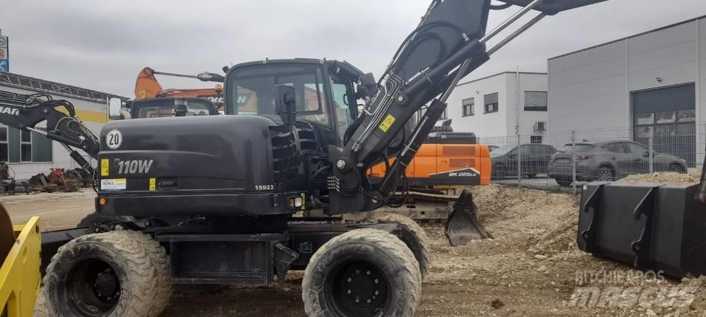 Yanmar B 110 W ホイール式油圧ショベル（パワーショベル・ユンボ・バックホー）