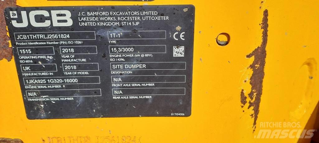 JCB 1 T サイト　ダンプ