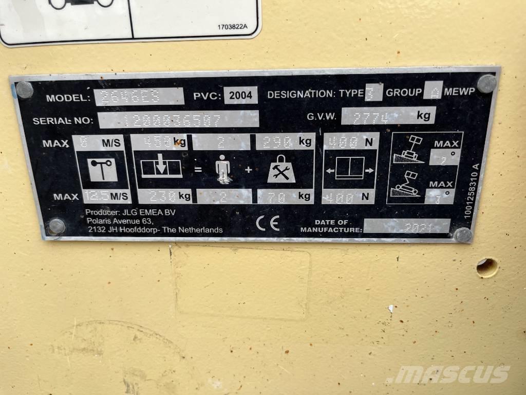 JLG 2646 ES シザースリフト