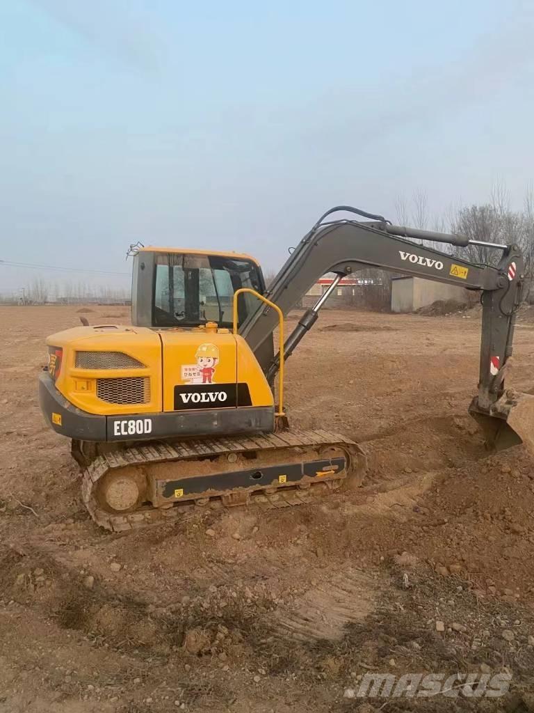 Volvo EC80D 中型油圧ショベル 7ｔ-12ｔ（ユンボ・パワーショベル・バックホー）